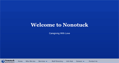 Desktop Screenshot of nonotuck.com