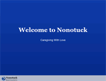 Tablet Screenshot of nonotuck.com
